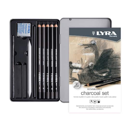 Lyra Rembrandt Charcoal Sketching Artist Pencils Set